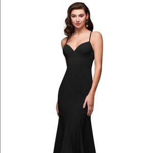 Black Azazie Formal gown- size A2. Never worn tags